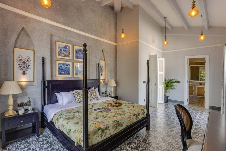 Bedroom 2, The Hornbill Villa - 3BHK with Pvt Pool in Saligao, North Goa