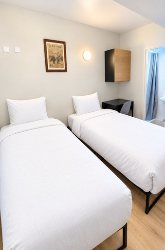 Bedroom 4, Hotel de France, Paris