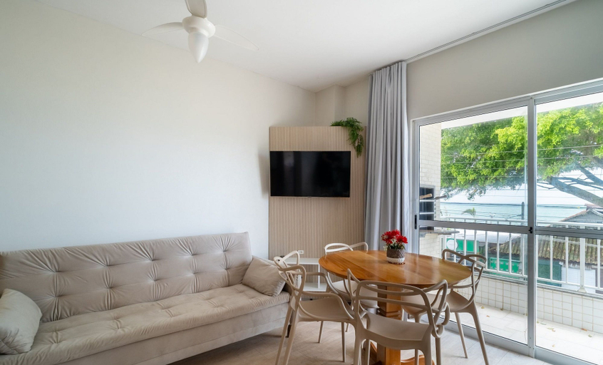 Others 4, Apt With Balcony, Barbecue and Ocean View Rbv0103, Florianopolis