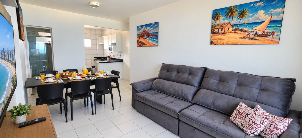 Others 3, Apartamento Melhor Custo Beneficio e Vista mar, Fortaleza