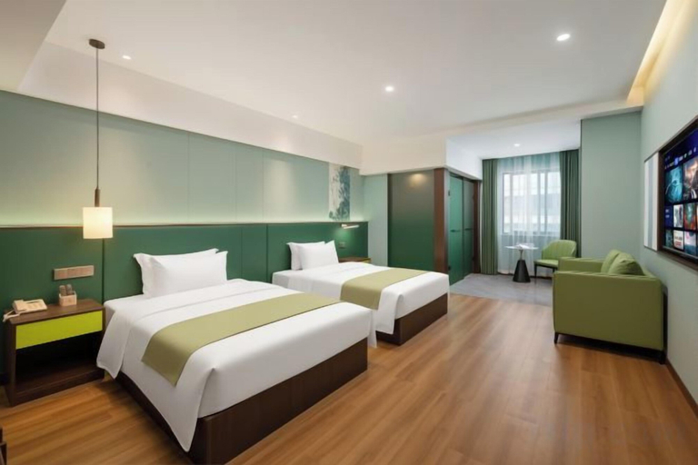Bedroom, Shiwai Taoyuan Eco Hotel, Huaihua