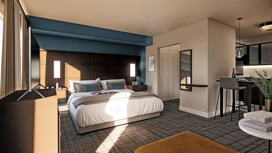 Bedroom 1, Residence Inn by Marriott Edmonton West, Division No. 11
