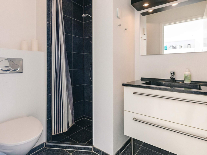 Bathroom, 4 Person Holiday Home in Bogense-by Traum, Nordfyns