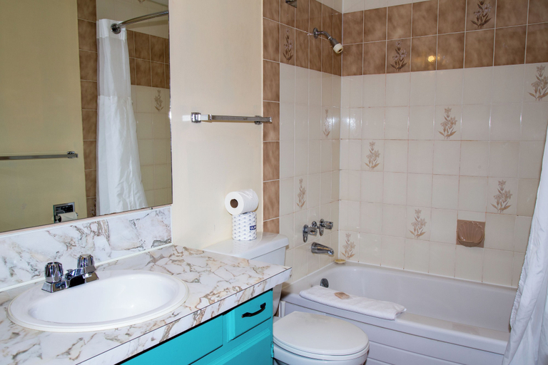 Bathroom 3, Bowmont Motel, Okanagan-Similkameen