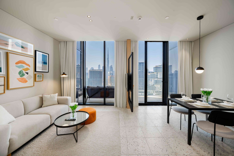 Others 1, Studio With Balcony in Upside Burj Khalifa View, Dubai