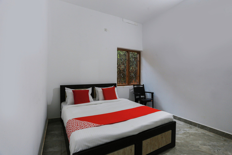 Bedroom 1, Hotel O by OYO Al Ameen Residency, Kannur