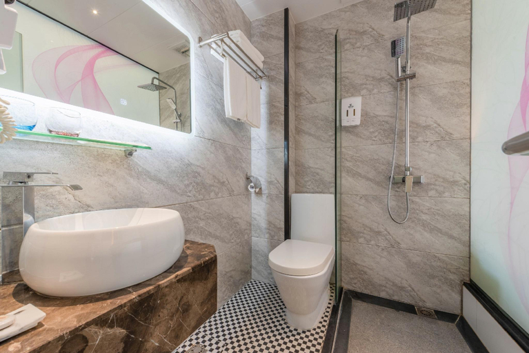 Bathroom 3, Wenxing Hotel Guangzhou Jiahe Branch, Guangzhou