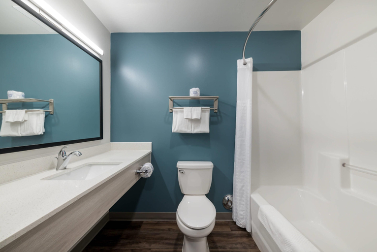 Bathroom 5, WoodSpring Suites Greensboro - High Point North, Guilford