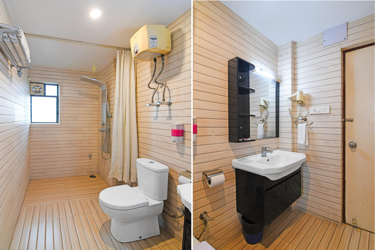 Bathroom 3, FabHotel The Circle Club, North 24 Parganas