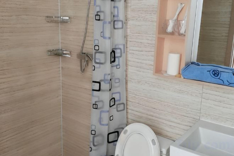 Bathroom, Yingkou Vanke Letu Seaview Apartment, Tieling