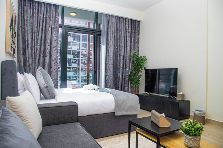 Bedroom 2, Bloomfields Studio - Azizi Riviera 36 - Meydan, Dubai