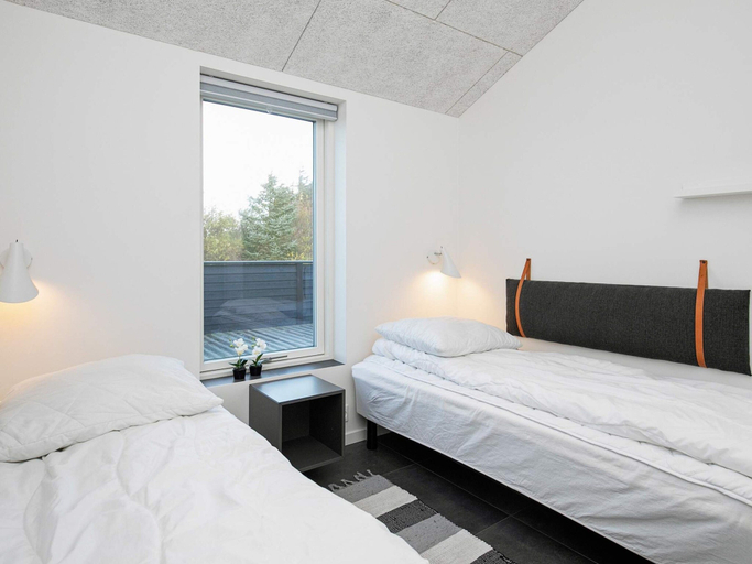 Bedroom 2, 5 Star Holiday Home in Saltum, Jammerbugt