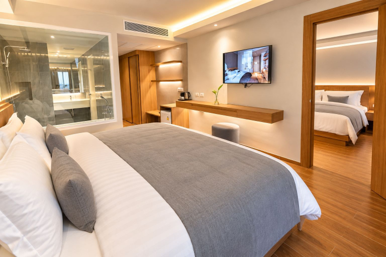 Bedroom 4, Shambhala Hotel Pattaya, Pattaya
