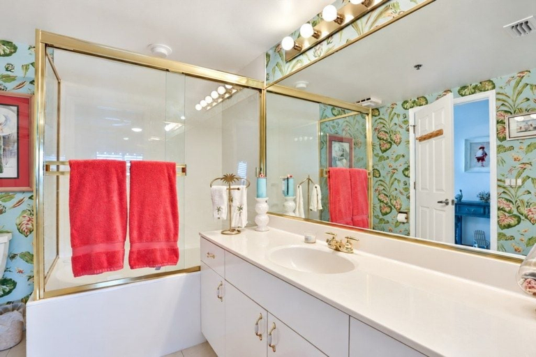 Bathroom, Surf And Racquet 101 3 Bedroom Condo by RedAwning, Volusia