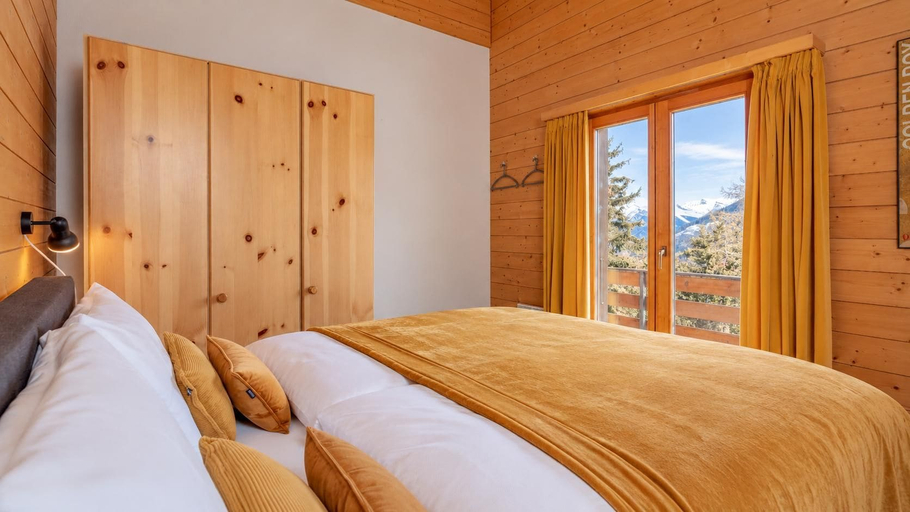 Bedroom 3, Chalet Mouettes, Martigny
