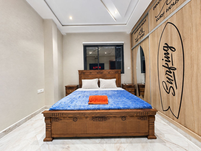 Bedroom 2, Dinosaur Anza Surf House - Private Rooms, Agadir-Ida ou Tanane