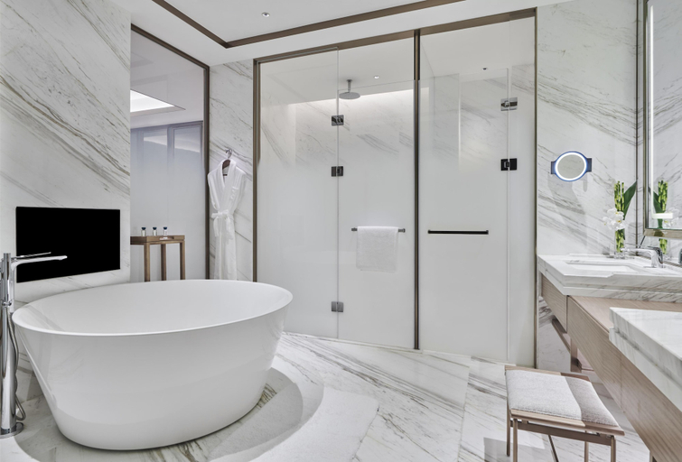 Bathroom 5, Hilton Changsha Riverside, Changsha