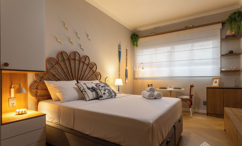 Bedroom 2, Studio Baum - Beira-mar - Aquarela Stays, Rio de Janeiro