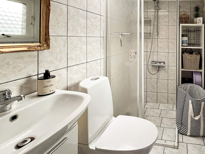 Bathroom, 6 Person Holiday Home in Hejls, Kolding