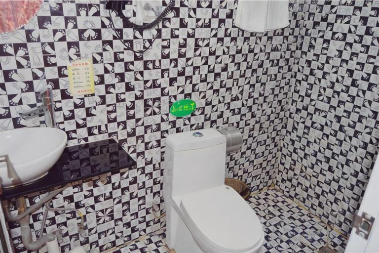 Bathroom 4, Aike 100 Theme Hotel (Qingdao Chongqing North Road Liuting Subway Station), Qingdao