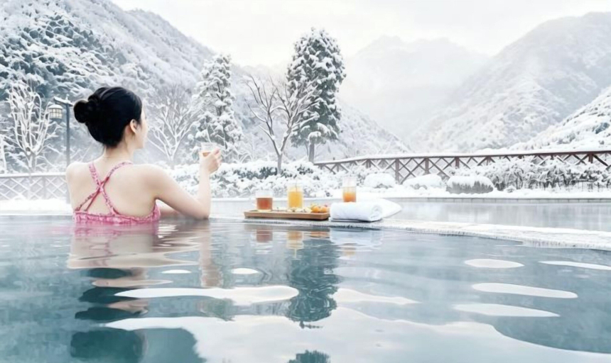 Sport & Beauty 3, Gongga cliff Hot Spring Hotel, Garzê Tibetan