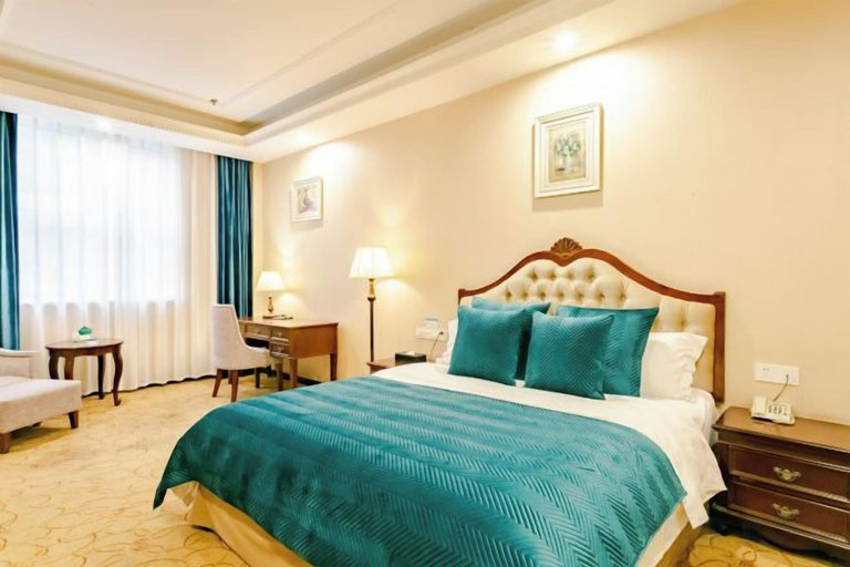 Bedroom 3, Hawaii Hotel (Leshan Jiaxing Road Food Street), Leshan