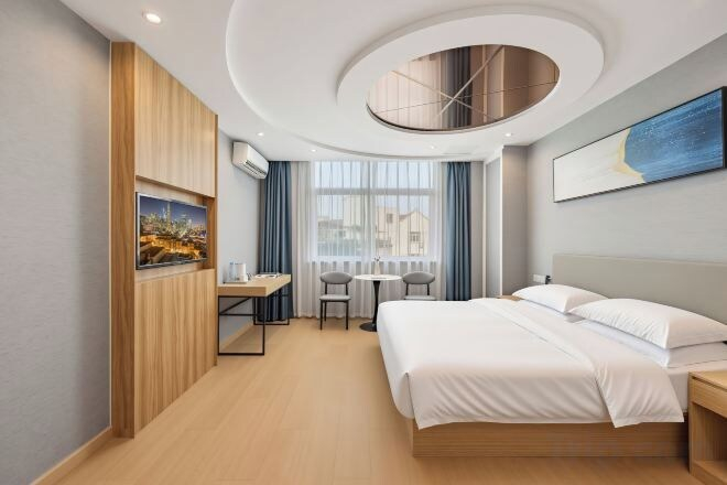 Bedroom 3, Duo gao hotel (Ningbo Textile Airport Branch), Ningbo