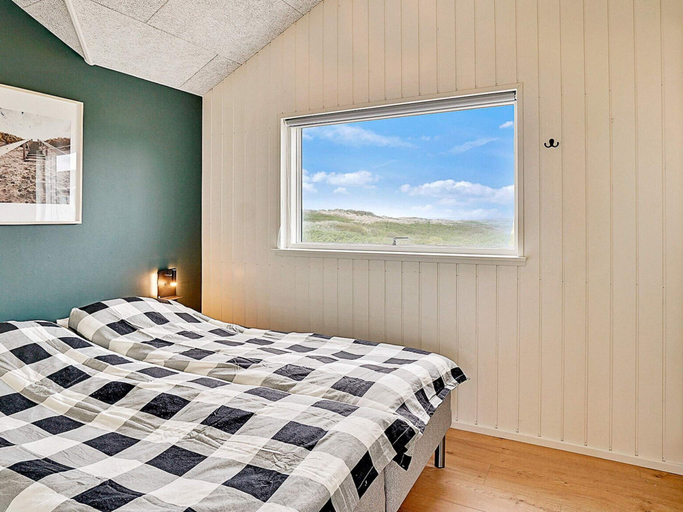 Bedroom, 5 Star Holiday Home in Lokken, Jammerbugt