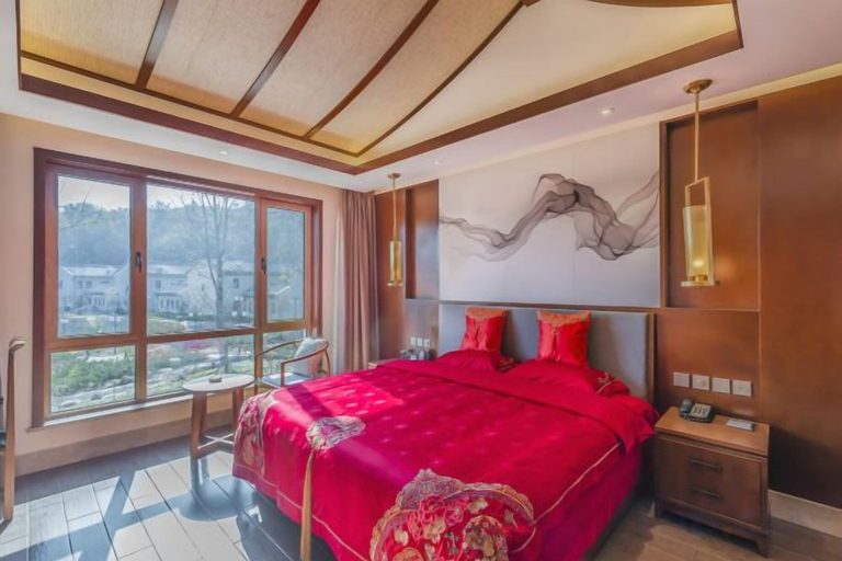 Bedroom 3, Shijiazhuang Pingshan Golden Benzhai Hotel, Shijiazhuang