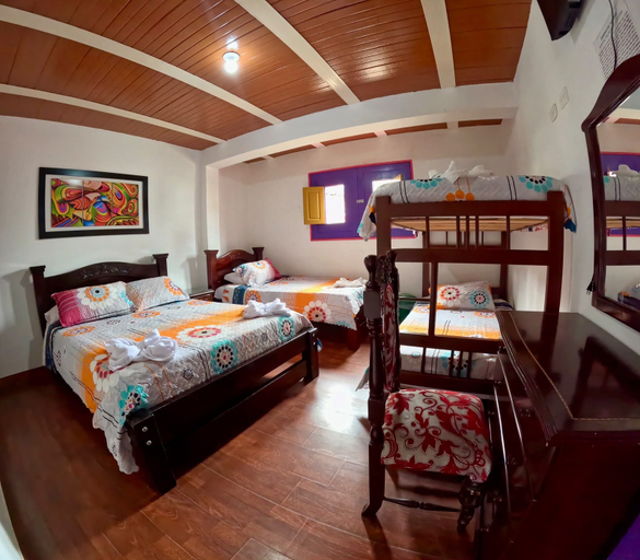 Bedroom 5, Hostal Palmas de Cocora, Salento