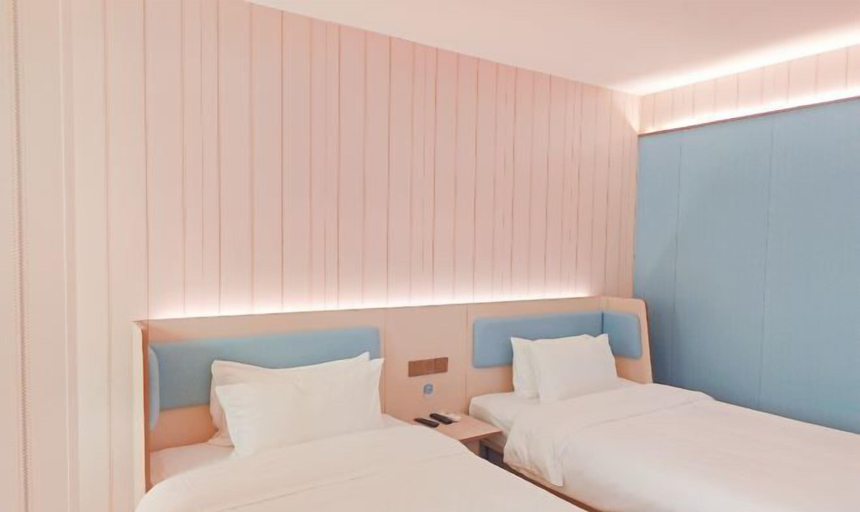 Bedroom, HanTing Hotel (Zhuhai Jinwan Airport), Zhuhai