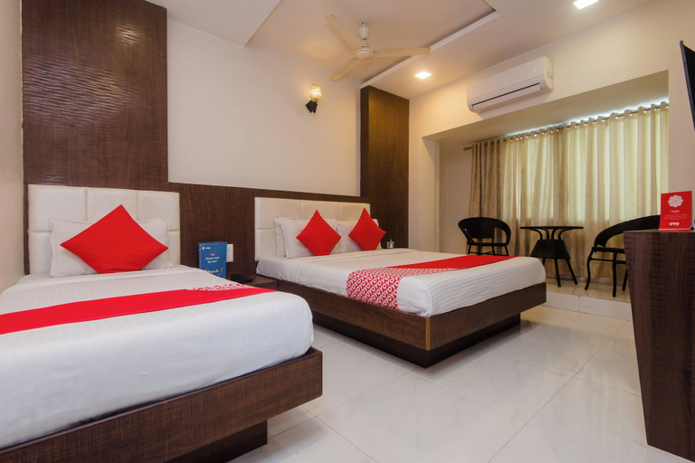 Bedroom 2, Hotel O Alfa Grand, Mumbai Suburban