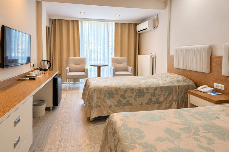 Bedroom 3, Balcova Thermal Hotel, Balçova