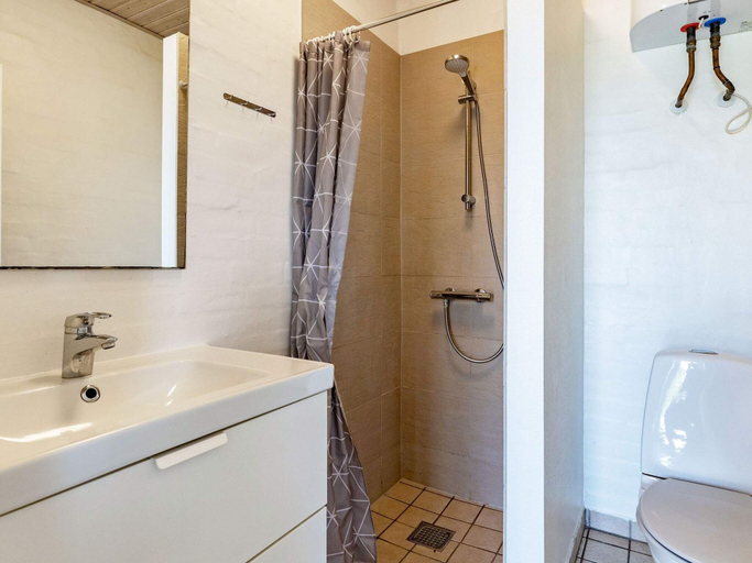 Bathroom, 6 Person Holiday Home in Faaborg, Faaborg-Midtfyn