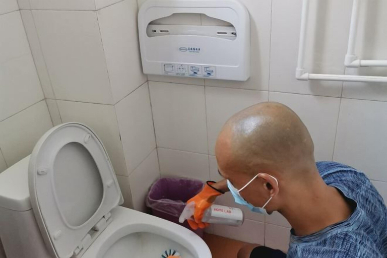 Bathroom, Wuyishan Blue Sky Youth Hostel, Nanping