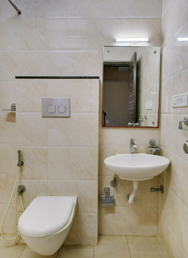 Bathroom, Townhouse HBR Layout, Bangalore