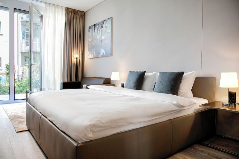 Bedroom 1, VISIONAPARTMENTS St Gallen, Sankt Gallen