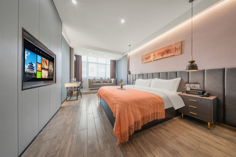 Bedroom, 168 Impression Hotel (Runda International Branch), Yichun