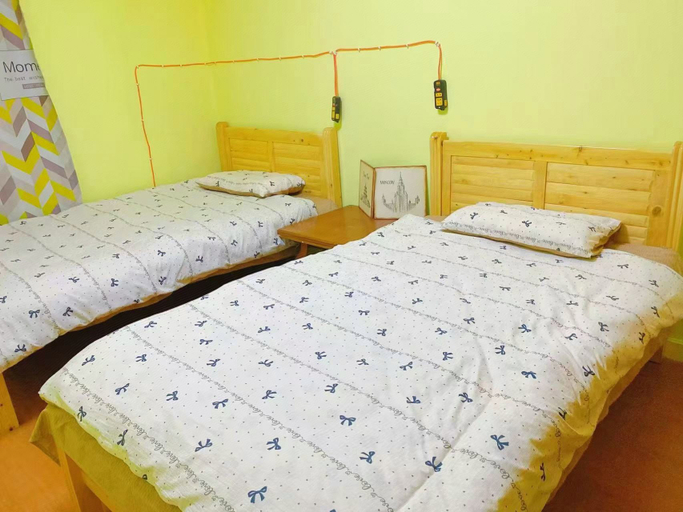 Bedroom 2, Zitong Youth Apartment, Chengdu
