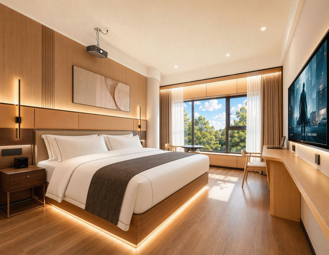 Bedroom, Yijiayi Hotel, Chongqing