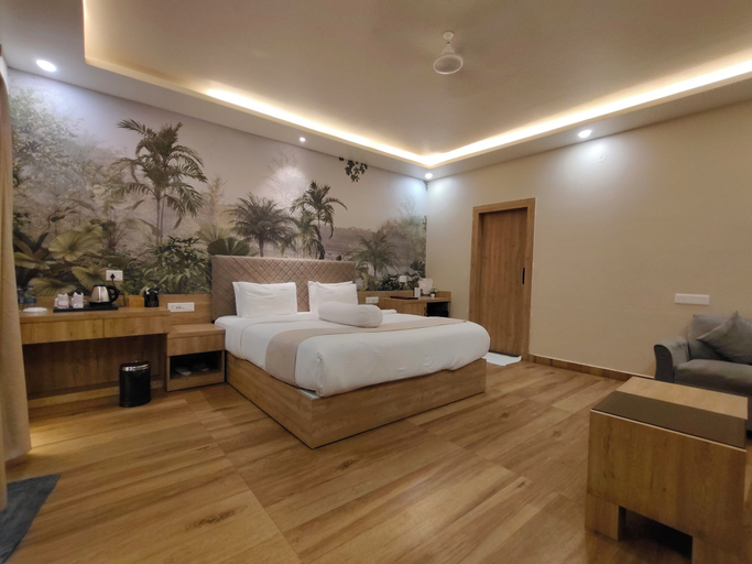 Bedroom 5, Hotel Sonajhurir Adda - Shantiniketan, Birbhum
