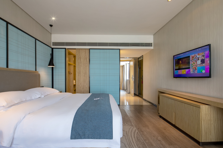 Bedroom 2, Echarm Hotel Changde Chaoyang D5 District, Changde