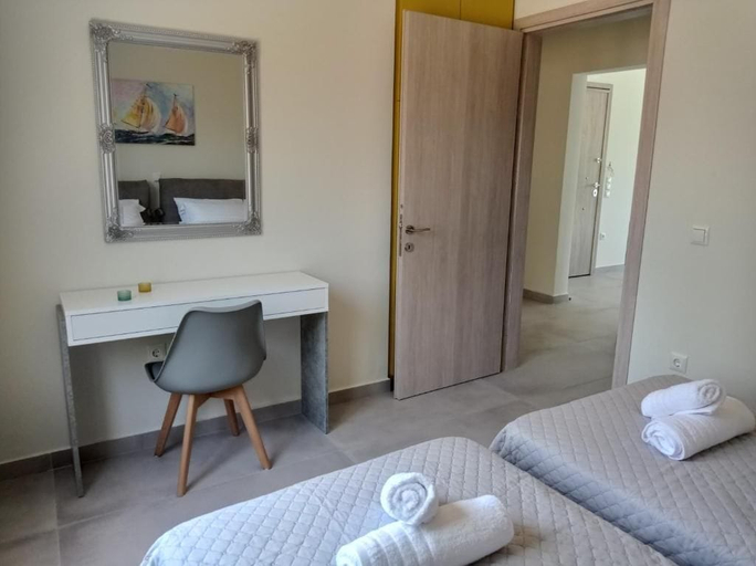 Bedroom 1, Olive Garden Villas, Peloponnese