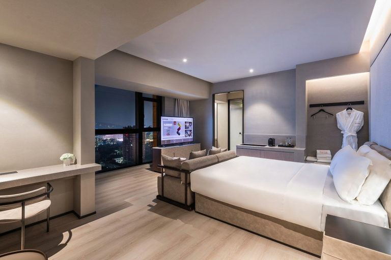 Bedroom, Orange Crystal Hangzhou Qianjiang New City Hotel, Hangzhou