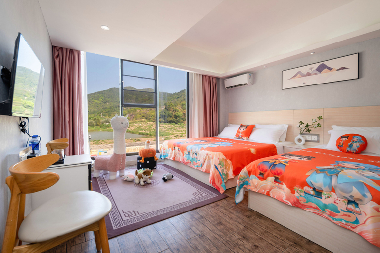 Bedroom, Seven Childhood Place (Hengqin Ocean Kingdom Store), Zhuhai