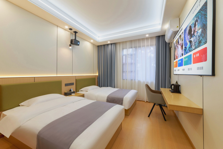 Bedroom, Chengdu Airport Hotel, Chengdu