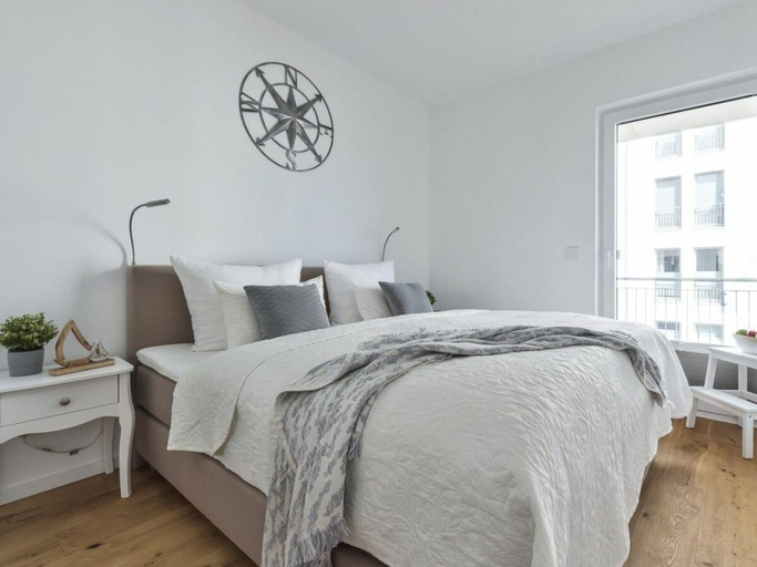 Bedroom 1, Apartment in Kappeln With Swimming Pool, Schleswig-Flensburg