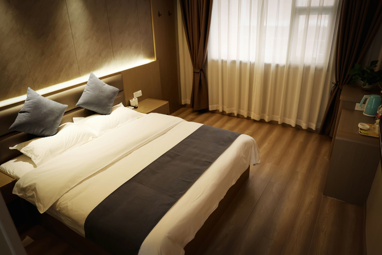 Bedroom, Jinyuan Hotel, Dazhou