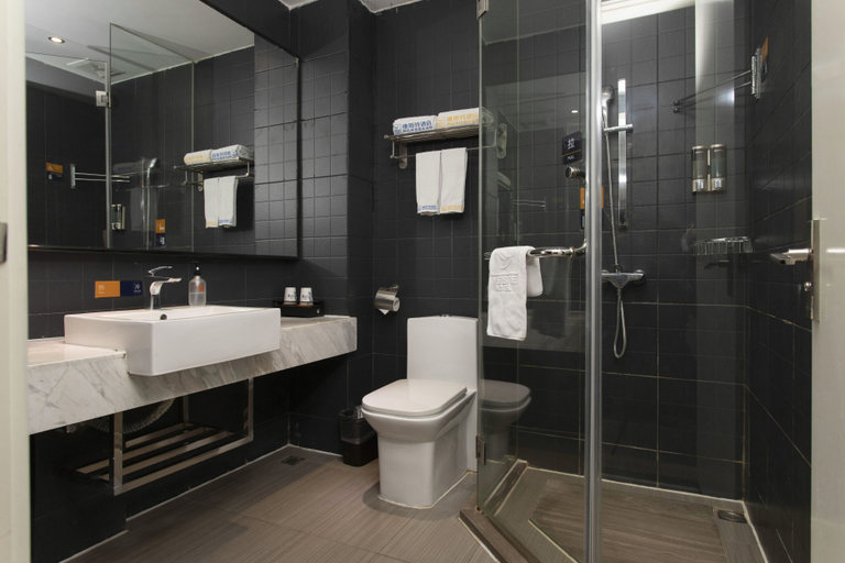 Bathroom, Yeste Hotel (Wuhan Changfeng Avenue Garden Expo), Wuhan
