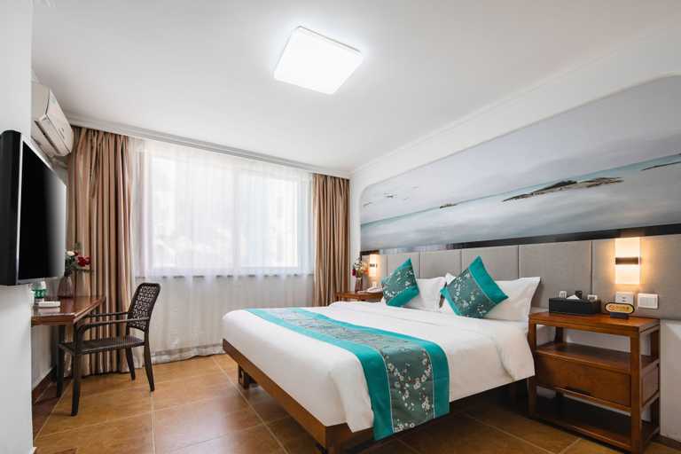 Bedroom 3, Xiangyun Hotel (Dalian Tiger Beach Ocean Park Branch), Dalian